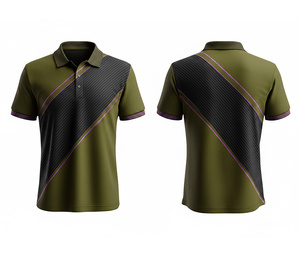 Custom Printed Polo Shirt Full Sublimation High Resolution Print Durable Stitching for Men Women Youth Quick-Dry Dry-Fit Active - Product Image 2
