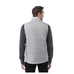 Abrigo cálido para hombre, chaleco nuevo, chaqueta, chaleco informal de primavera y otoño para hombre, chaquetas bordadas acolchadas sin mangas con cuello levantado ajustado para hombre - Product Image 3