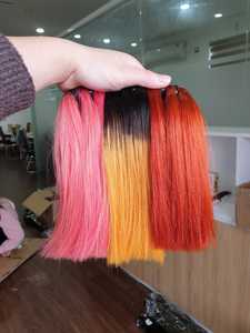 Super doble hueso de alta calidad vietnamita extensiones de cabello virgen recto colorido sin enredos derramamiento mejor precio al por mayor - Product Image 3