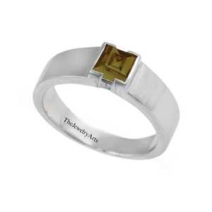 <b>Men</b> Sultanite <b>Ring</b> Diaspore Colors Change <b>Stone</b> Square Cut Sultanite Solid 925 Sterling Silver <b>Ring</b> Handmade Jewelry Gift - Product Image 2
