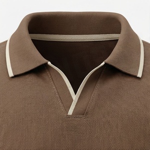 Camisetas Polo Deportivas de Golf para Hombre, Talla Grande, de Algodón, Transpirables, de Manga Corta, Ropa Deportiva Informal, Color Personalizado - Product Image 4