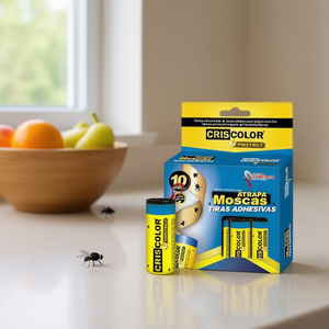 Criscolor Trappole per Insetti Volanti, Strisce Adesive 10 Pezzi per il Controllo di Zanzare e Insetti Volanti - Product Image 3