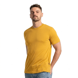 Comfortable Regular Fit Lightweight Woven <b>Wool</b> Men's T-<b>Shirts</b> Blank Letter Anti-Wrinkle Breathable Silk Screen Printed Short - Product Image 4