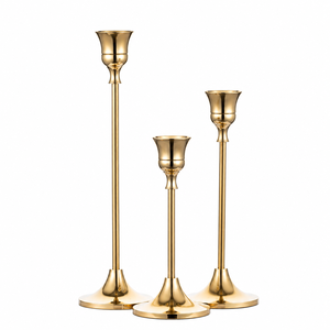 Candelabro Clásico de Hierro Negro con Diseño Curvo para Decoración del Hogar, Bodas, Vajilla y Velas Cónicas - Product Image 4