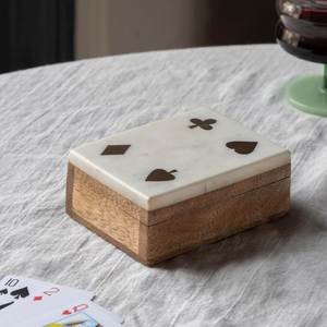 Boîte à bijoux élégante en MDF et résine avec un design magnifique pour organiser les bijoux précieux et les accessoires personnels - Product Image 6