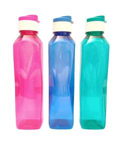 Ladona 1000ml Sipper <b>Water</b> <b>Bottle</b> BPA Free Leakproof Gym <b>Bottle</b> for Office School and Travel - Product Image 1