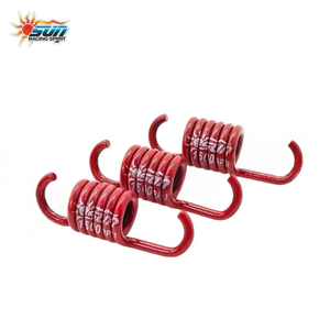 SUN Racing Nuevo Resorte de Embrague de Acero Rojo 1500 RPM para Scooter Beat Fi, Respuesta Rápida, Alta Tensión (3 PIEZAS/SET) - Product Image 1