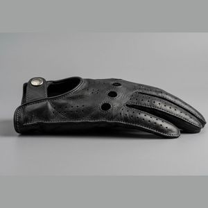High Quality Cow Leather Driver Gloves Winter Rigger Working Gloves for Outdoor Daily Sports Cotton Material <b>Prime</b> Driving Glove - Product Image 3
