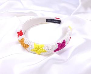 Diadema de Cuentas Personalizada, Banda para el Cabello Bordada a Mano con Cuentas de Semillas, Accesorio para el Cabello para Mujeres, para Fiestas y Bodas - Product Image 2