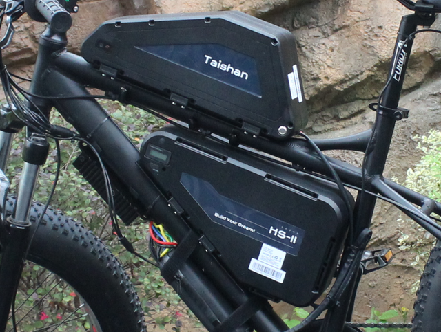 Big Capacity Long Range 72v 40ah Triangle Hard case Lithium Battery Ebike Battery Pack for Mountain Bike