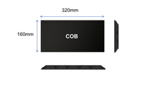 Module d'affichage LED COB couleur pleine M-shine pour intérieur, 640*480mm, panneau d'écran numérique RGB, mur vidéo P1.53, 600 Nits, HDR10, Adobe RGB