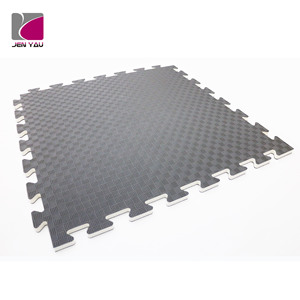 Martial Arts Foam Mat 100x100cm 20mm Grid Pattern <b>EVA</b> 40-50D for MMA BJJ Wrestling Gym - Product Image 2