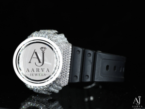 Montre mécanique pour femme en acier inoxydable avec incrustation de diamants, cadran en cristal, bracelet rond de 30 mm, style élégant pour cadeau et mode - Product Image 4