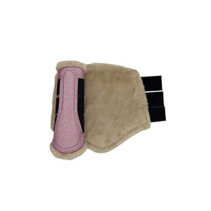 Tapis de selle respirant matelassé rose avec doublure anti-humidité pour l'équitation de dressage - Product Image 2