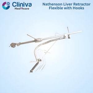 <b>Laparoscopic</b> Nathenson Liver Retractor Flexible With Hooks High Quality Reusable Surgical <b>Instruments</b> - Product Image 2