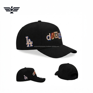 Custom Navy Blue <b>Baseball</b> <b>Cap</b> 3D Embroidered 6 Panel Snapback | Adjustable Breathable Unisex Sports | Premium Team 100% Cotton - Product Image 1