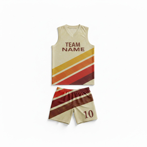 Uniforme de basket-ball personnalisé, short à séchage rapide, 100% polyester, numéro d'équipe personnalisé, prix compétitif, bonne qualité, en solde - Product Image 5