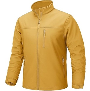 Veste softshell d'hiver extensible, entièrement zippée, pour le travail, les sports et les aventures, veste softshell de montagne pour le descente. - Product Image 5