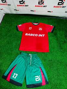 Maillot de football unisexe grande taille en maille respirante brodée, imprimé par sublimation, prix d'usine, pour adultes, été - Product Image 2