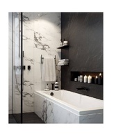 Carreaux muraux intérieurs en porcelaine à finition brillante haute durabilité, grandes dalles 100 x 100 mm, design ferme, antidérapants, pour salon et couloir