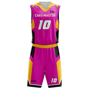 ชุดบาสเก็ตบอลดีไซน์ใหม่ ขายดี ชุดบาสเก็ตบอลเด็ก แห้งเร็ว ผลิตจากโพลีเอสเตอร์ 100% - Product Image 1