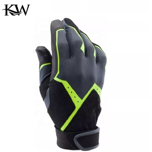 ถุงมือตีเบสบอลหนังคุณภาพสูง ป้องกันการลื่น ฝ่ามือกันน้ำ สายรัดข้อมือปรับได้ สำหรับผู้เล่นมืออาชีพ/มือสมัครเล่น - Product Image 5