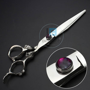 Ciseaux de barbier en acier inoxydable de haute qualité, nouveau design, réutilisables, durables, légers, pour droitiers, à bas prix - Product Image 4