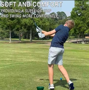 GANTS DE GOLF DOUX Anti-dérapants à Doigt Complet Marqueur de Balle Amovible Ajustement Durable Respirant/Avancé Confort du Vent Fit Balançoire par Tous les Temps - Product Image 2