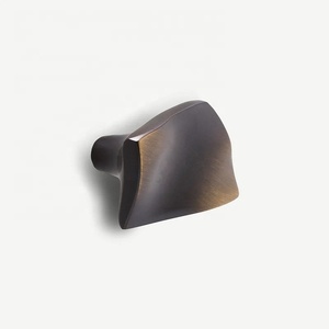 Antique Solid <b>Brass</b> Cabinet <b>Knob</b> Novelty Shape Traditional Design Durable Matte Finished For Drawer Wardrobe Home Farmhouse Pull - Product Image 4
