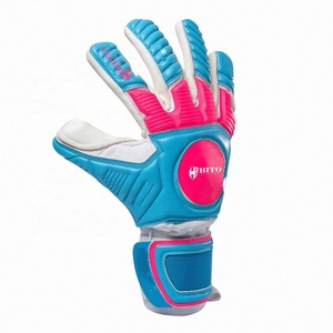 Gants de gardien de but de football personnalisés avec sublimation sur le dos et contact Letax sur la paume avant, sangle élastique intégrée - Product Image 6