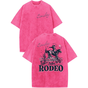 Fabricant de T-shirts graphiques personnalisés OEM en coton épais, effet délavé à l'acide, impression sérigraphique, style streetwear - Product Image 5