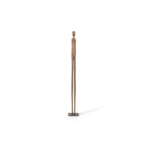 Sculpture abstraite en fer de qualité supérieure pour la décoration intérieure d'entreprise, sculpture moderne haut de gamme pour la décoration de la maison, sculpture polie moderne. - Product Image 1