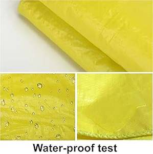 Lona Impermeable de Polietileno para Exteriores, Doble Cara, Amarilla, Laminada, para Agricultura y Granjas - Product Image 2