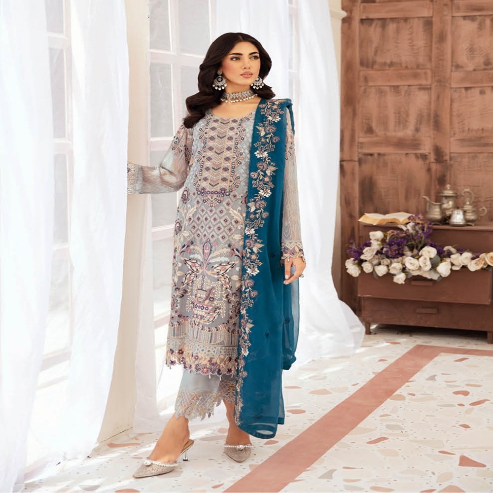 readymade dress for ladies Clearance Sale Pakistani Party Original Indian Kurta Set Women Pakistani Salwar Kameez Dress by Ramsha Indian dresses