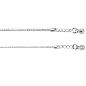 925 Sterling <b>Silver</b> <b>Beaded</b> Chain Anklet for Women High Polish Minimalist Ball Design Daily Wear Beach Party Anniversary Gift - Product Image 4