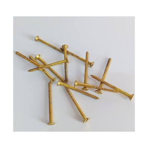 Vis à bois en laiton de haute qualité, fixations durables pour la menuiserie et l'assemblage du bois - Product Image 3
