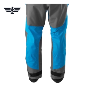 Combinaison de travail professionnelle imperméable en nylon haute visibilité unisexe personnalisable pour sports nautiques et sauvetage - Product Image 3