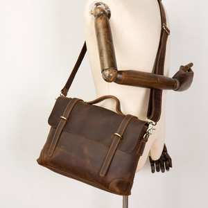 ราคาขายส่ง กระเป๋าถือผู้ชาย Hamid International วัสดุหนัง ดีไซน์ล่าสุด ขายดี ใช้งานสะดวก ทนทาน ครบครัน - Product Image 6