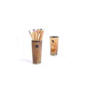 Venta Directa de Fábrica: Portaplumas y Portalápices de Cuerno para Mesa, Uso en Oficina, Fiestas, Diseño Personalizado y Caja de Cuerno Más Vendida - Product Image 3