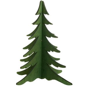 Décorations de maisons de vacances chaleureuses, arbre de Noël en bois et MDF pour une touche festive - Product Image 4
