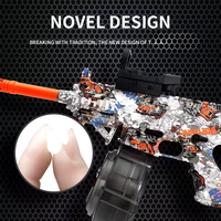Pistolet jouet électrique haute vitesse ToyHome M4A1 avec chargeur tambour, mini pistolet jouet à billes M4 pour enfants