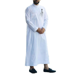 Vestido Elegante y Modesto para Eventos Formales, Nuevo Estilo, Alta Calidad, Silueta Recta, 100% Algodón, Material Suave para Hombre - Product Image 1