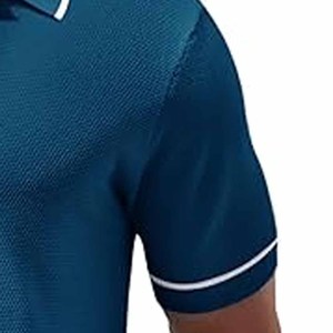 Chemises polo pour hommes personnalisées de bonne qualité, nouveau design, 100% coton, manches courtes, envoyées par Dress Sports - Product Image 3