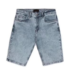 Shorts en jean 100 % coton taille mi-haute à bords bruts pour femme, style Y2K décontracté, avec ceinture, séchage rapide, respirant, streetwear, été, vente en gros - Product Image 1
