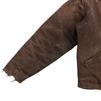 Veste en toile vintage délavée pour homme, style streetwear personnalisé, fermeture éclair, veste de travail en toile épaisse, vestes en jean pour homme