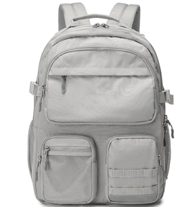 Mochila Escolar Impermeable de Moda, 20-36L, con Forro de Nailon, Bolsillos Multifuncionales, para Laptop de 15.6 Pulgadas, para Adolescentes, Universidad y Viajes - Product Image 1