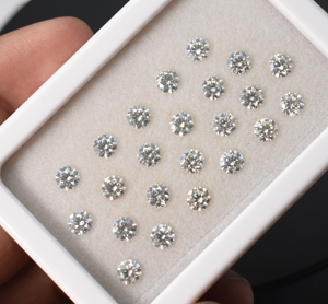 ใบรับรอง GRA ผ่านการทดสอบเพชรโมอิสซาไนต์ 100% โมอิสซาไนต์ไร้สี ตัดได้อย่างสมบูรณ์แบบ - Product Image 5