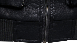 Veste de moto unisexe en cuir véritable de qualité supérieure, élégante, respirante, à séchage rapide, coupe-vent, écologique, prête pour l'hiver, personnalisable - Product Image 5