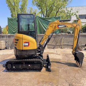 Miniexcavadora SANY SY35U Confiable, Motor, Caja de Cambios, Bomba, Rodamientos Originales, Maquinaria Industrial Duradera para Trabajos Pesados - Product Image 1