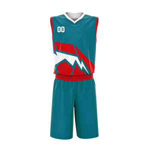 ชุดบาสเก็ตบอลแบบใหม่ขายส่ง ดีไซน์ไล่เฉดสีแบบซับลิเมชั่น ชุดทีมกีฬาบาสเก็ตบอล - Product Image 5